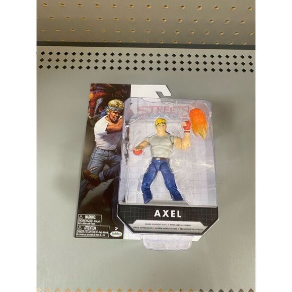Streets Of Rage Axel 2024 Jakks Pacific Sega Action Figure New 4.5" - Picture 4 of 4